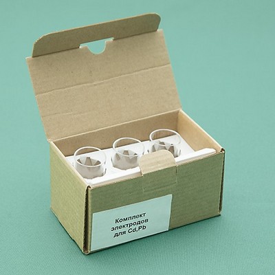 Комплект электродов для определения кадмия и свинца