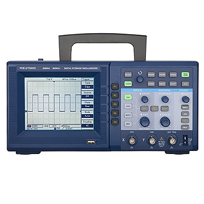 Лабораторный запоминающий осциллоскоп PCE-UT 2202C