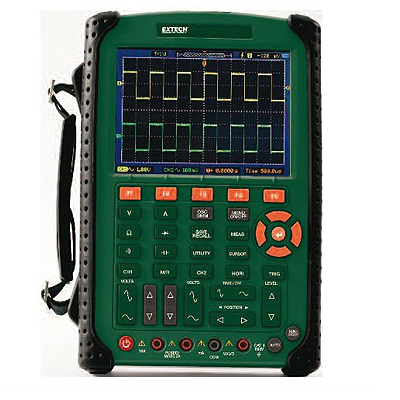 Портативный двухканальный осциллограф Extech MS6060 (снят с производства)
