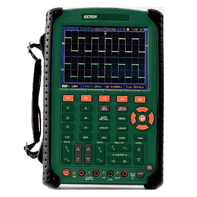 Портативный двухканальный осциллограф Extech MS6200 (снят с производства)