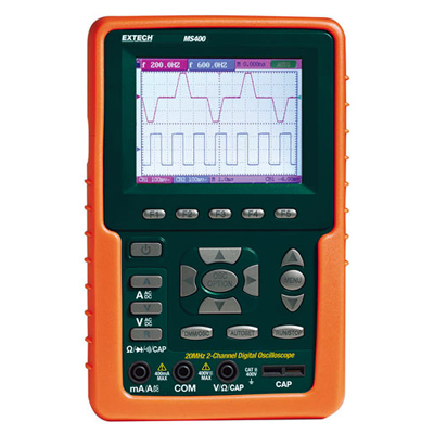 Двухканальный цифровой осциллограф Extech MS400 (снят с производства)