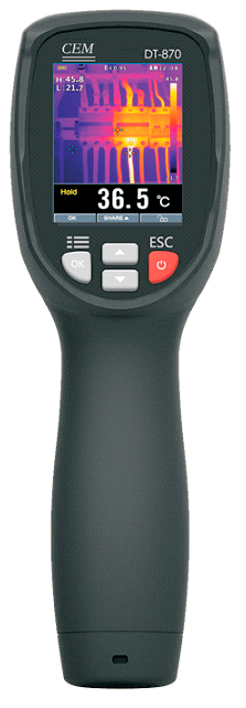Тепловизор DT-870Y для измерения температуры тела человека