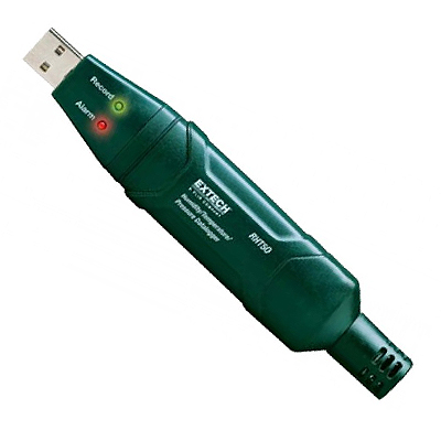 USB регистратор влажности, температуры и давления Extech RHT50