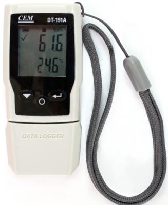 Регистратор температуры и влажности, даталоггер DT-191A