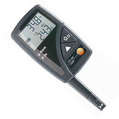 4-х канальный логгер для регистрации данных температуры и влажности testo 177-H1 (снят с производства)