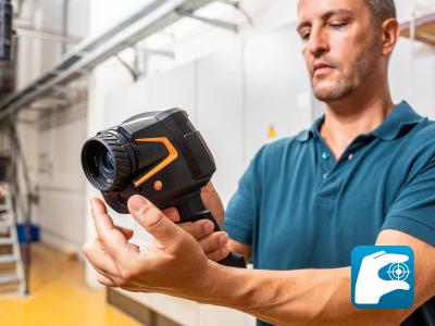 Тепловизор Testo 883 с 2 объективами и принадлежностями комплект