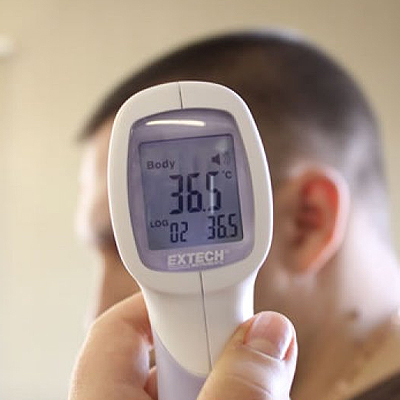 Пирометр Extech IR200/инфракрасный термометр для определения температуры тела до 42,5°C