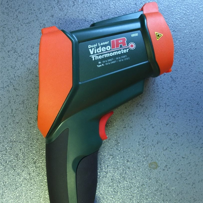 Пирометр Extech VIR50/Цифровой инфракрасный видеотермометр с двойным лазером