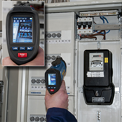 Профессиональный пирометр со встроенной видеокамерой PCE IVT 1(снят с производства)