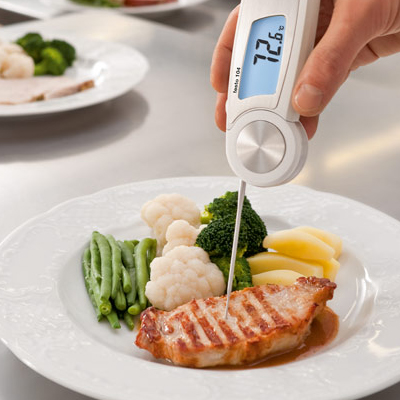 Складной водонепроницаемый термометр testo 104