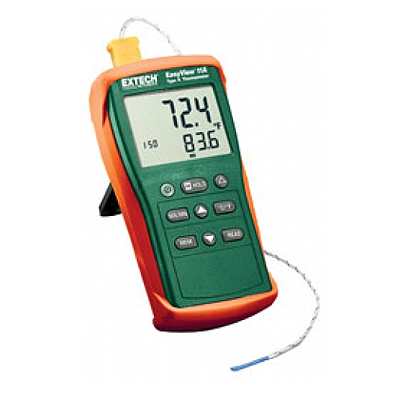 Термометр Extech EA11A EasyView на 1300°С с термопарой типа К и регистрацией данных