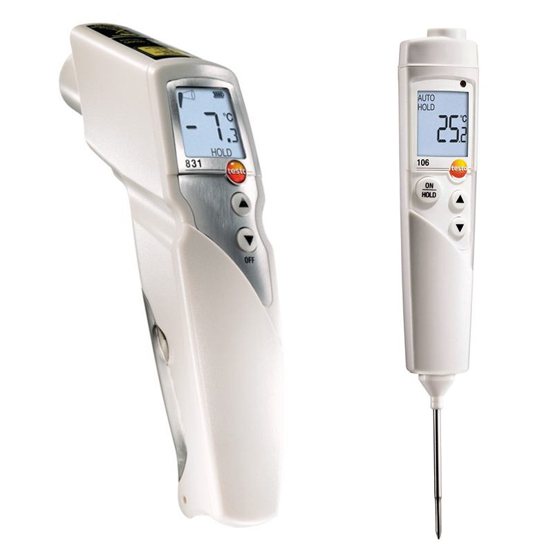 Комплект с Testo 831 и Testo 106 (снят с производства)